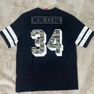 Nike Football jersey Style Bo Jackson T shirt XL